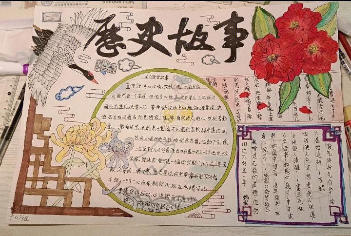 历史手抄报图片 手抄报简单又漂亮