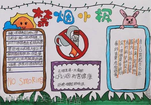 吸烟有害健康有关的手抄报 健康的手抄报