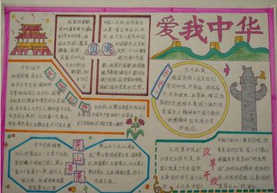 爱国主义教育为主题手抄报 爱国主义手抄报