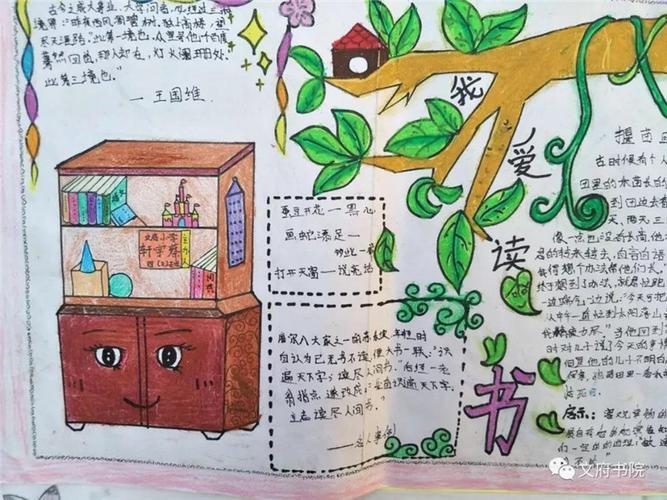 精美课外阅读手抄报 课外阅读手抄报