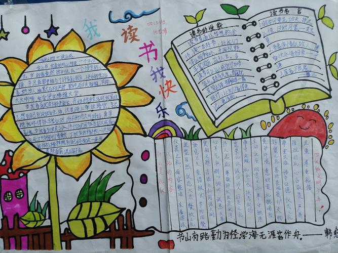 精美课外阅读手抄报 课外阅读手抄报