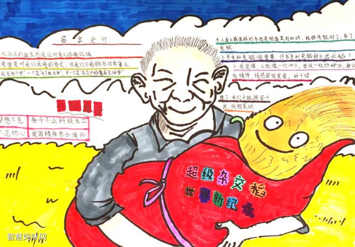 袁爷爷我想对你说手抄报 手抄报图片大全集