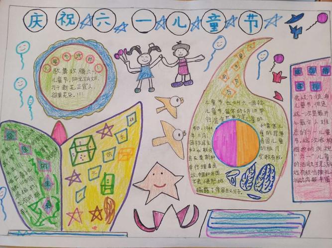 六一儿童节儿童画大全手抄报 六一儿童节手抄报