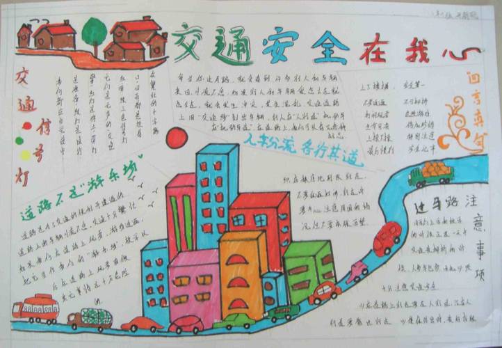 关于交通规则手抄报 手抄报图片大全