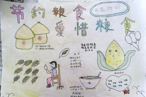 节约粮食大道理手抄报 节约粮食手抄报