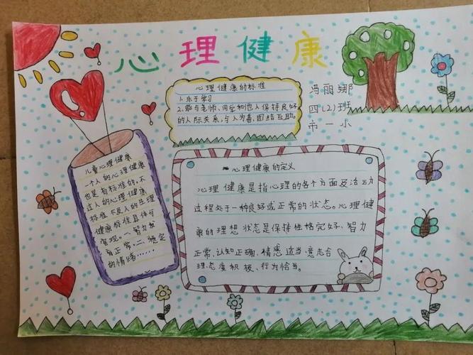 心理健康教育小常识手抄报 健康小常识手抄报