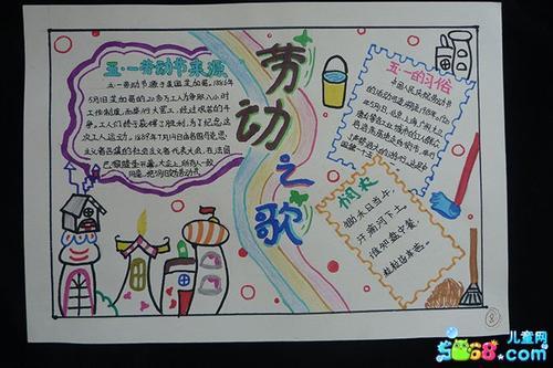 劳动教育展示手抄报 劳动手抄报