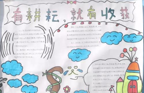 劳动教育展示手抄报 劳动手抄报