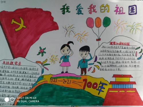 学党史好党史简单手抄报 党史手抄报