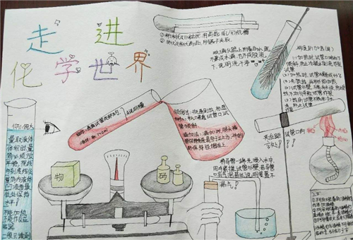 化学简单好看的手抄报 简单好看的手抄报
