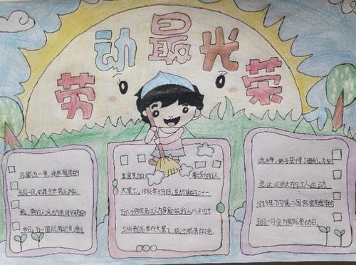 我最敬佩的劳动模范手抄报 劳动手抄报