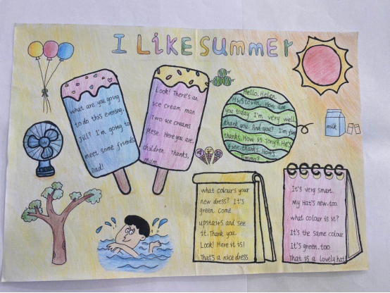 1到3年级英语手抄报 年级英语手抄报