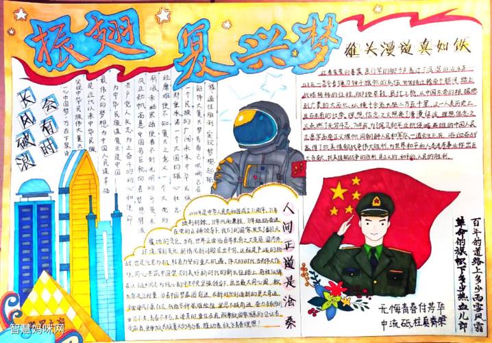 我的强国复兴梦手抄报 我的手抄报