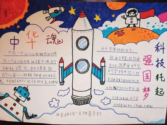 我的强国复兴梦手抄报 我的手抄报