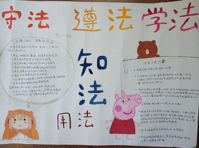 关于宪法资料手抄报 宪法手抄报