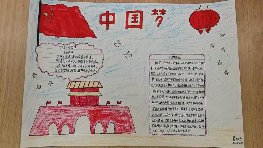 少年梦强国梦简单漂亮的手抄报 简单漂亮的手抄报