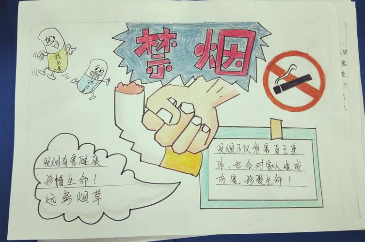 禁烟手抄报大全 禁烟手抄报大全简单版 小学生 