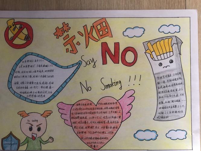 禁烟手抄报大全 禁烟手抄报大全简单版 小学生 