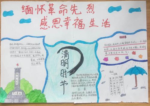 爱国主义教育缅怀先烈手抄报 缅怀先烈手抄报