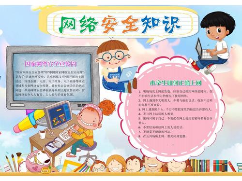 网络安全与健康手抄报 网络安全手抄报