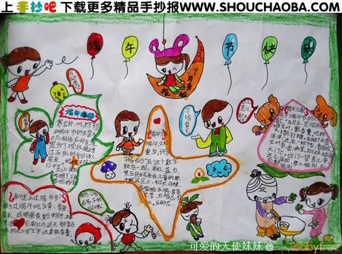 端午节一等奖手抄报 一等奖手抄报