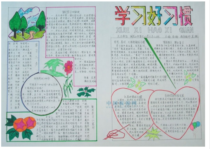 关于学习内容手抄报 学习手抄报