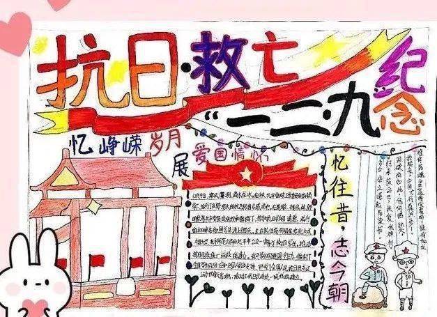 12.9简单的手抄报 简单的手抄报