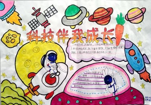未来世界科学手抄报 未来世界手抄报