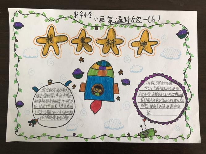 未来世界科学手抄报 未来世界手抄报
