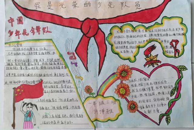 从小学先锋长大做锋手抄报 少年先锋队手抄报