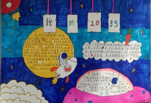 我的二0三五手抄报 我的手抄报