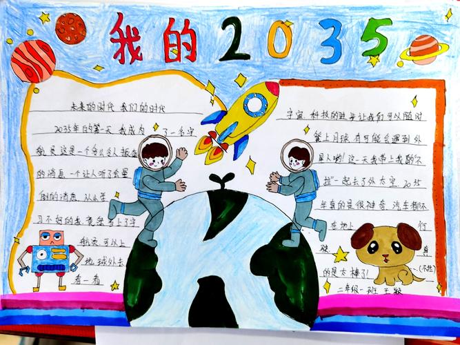 我的二0三五手抄报 我的手抄报