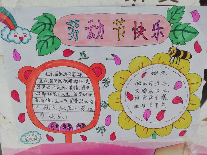 劳动美简单美丽一等奖手抄报 一等奖手抄报