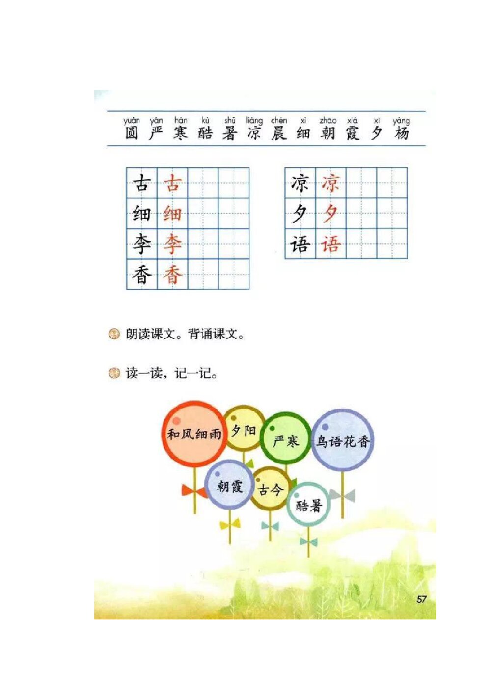 2019部编版一年级下册语文预习资料(教学指南)25
