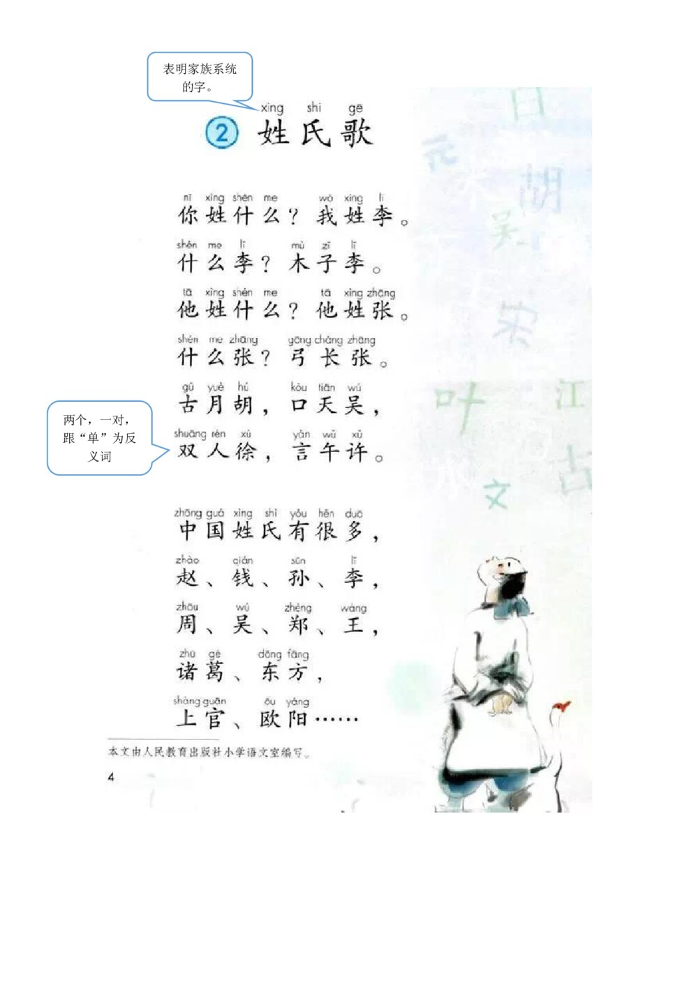 2019部编版一年级下册语文预习资料（教学指南）19