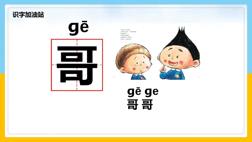 语文部编版一年级上册《语文园地七》课件3