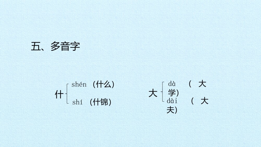 一年级语文下册第一单元 复习课件PPT6