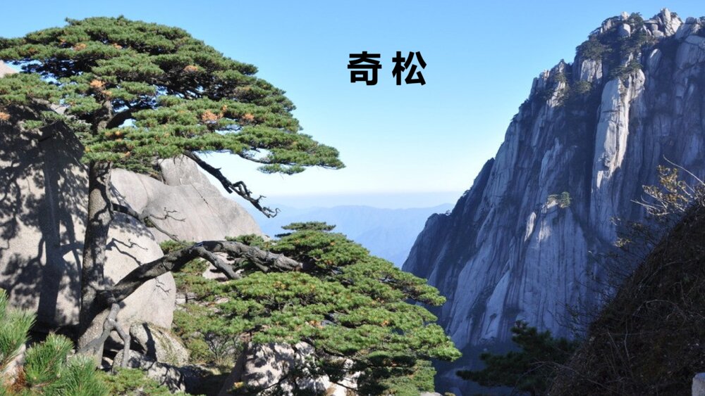 二年级语文上册 黄山奇石 PPT课件