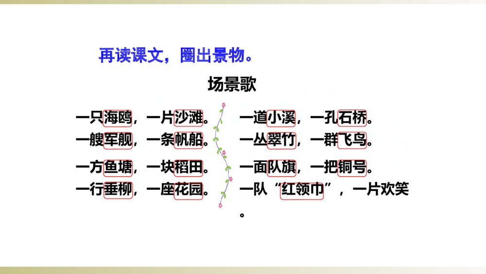 二年级语文上册识字 1场景歌PPT课件7