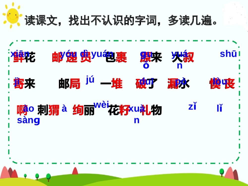 部编版二年级语文下册 开满鲜花的小路 PPT课件10