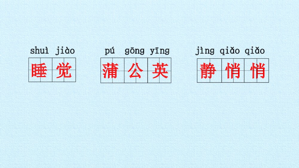 三年级语文上册 第五单元 复习课件PPT6