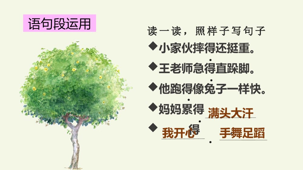 三年级语文下册 第七单元 语文园地 PPT课件8