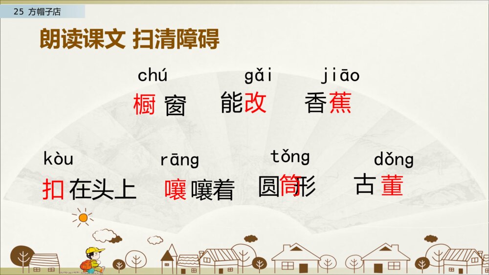 部编版三年级语文下次 第八单元 26 方帽子店 PPT课件3
