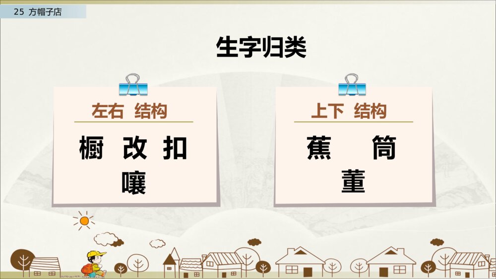 部编版三年级语文下次 第八单元 26 方帽子店 PPT课件5