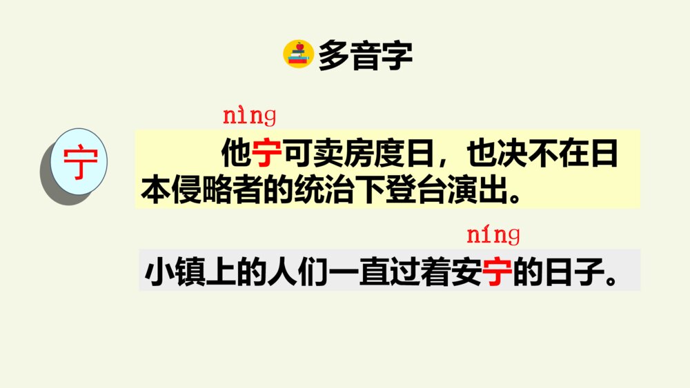 四年级语文上册 第七单元 梅兰芳蓄须PPT课件5