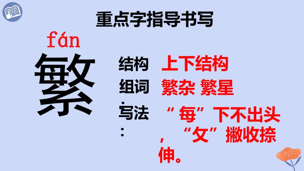 四年级语文下册 第三单元 短诗三首 繁星（七一）PPT课件6