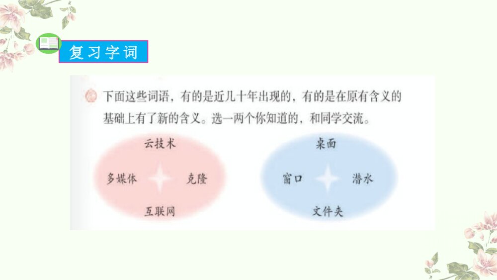 小学语文四年级下册 第二单元复习课件PPT (基础知识与积累)10
