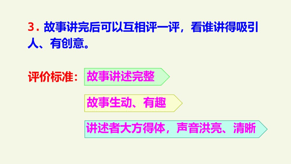五年级语文上册 第三单元 口语交际：讲民间故事PPT课件8