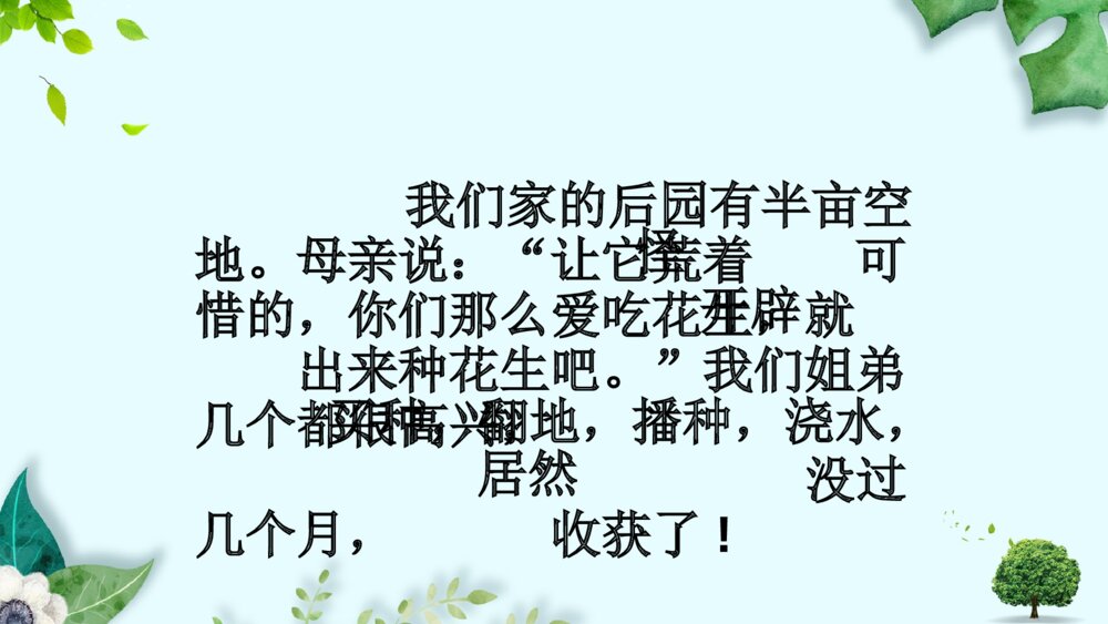 部编版五年级语文上册课件PPT 落花生9