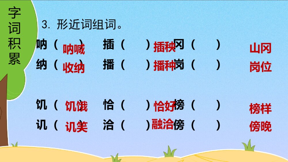 五年级语文下册 第二单元 复习课件PPT5